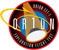Exploration Flight Test-1 insignia