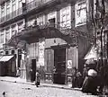 Exterior de "A Brasileira", em 1916.