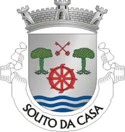 Brasão de armas de Souto da Casa