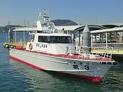 Embarcação tipo de 17 metros (Mekari do PPH de Fukuoka)