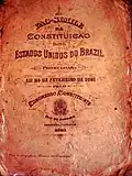 Histórica edição fac-similar da Constituição brasileira de 1891 impressa pela Imprensa Nacional.