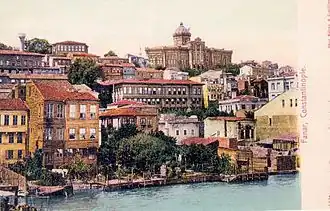 O bairro de Fener num postal de 1900