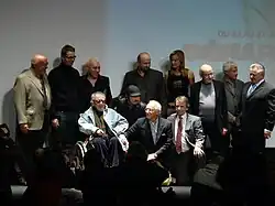 Ruggero Deodato (sentado no centro) com o júri do Fantastic'Arts de 2008.