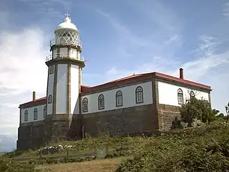 Farol situado na Ilha de Ons