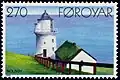 Farol de Borðan, em Nólsoy 1893 Lançado: 23 de Setembro de 1985