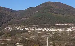 Panorama de Fever, sede da comuna