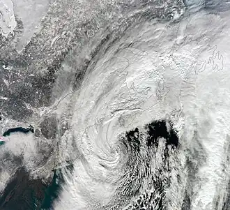 imagem ilustrativa de artigo Tempestade do Cabo Hatteras em 2013