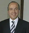 &nbsp;México Felipe Calderón, presidente