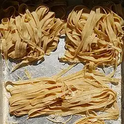 Fettuccine feito em casa