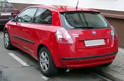 Traseira do Stilo de 3 portas