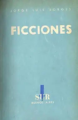Capa do livro Ficciones, de Jorge Luis Borges.