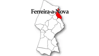 Localização no município de Figueira da Foz