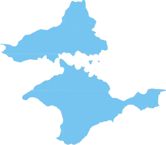 Localização de Crimeia