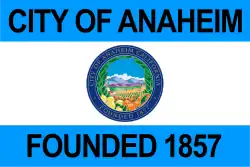 Bandeira de Anaheim