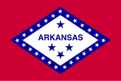 Bandeira do Arkansas (1924–2011)