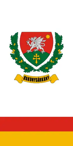 Bandeira de Bakonysárkány