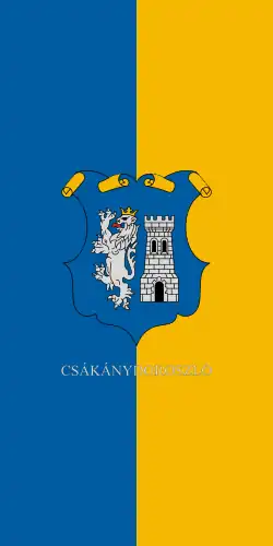 Bandeira de Csákánydoroszló