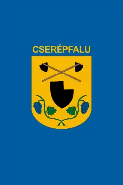 Bandeira de Cserépfalu