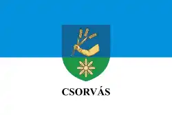 Bandeira de Csorvás