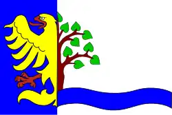 Bandeira de Dolní Lomná
