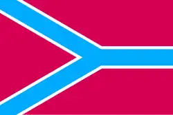 Bandeira de Druzhkivka