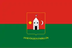 Bandeira de Fertőszentmiklós