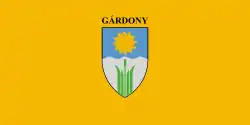 Bandeira de Gárdony