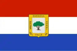 Bandeira oficial de Garagoa