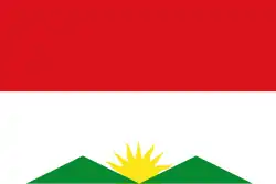 Bandeira oficial de Guateque