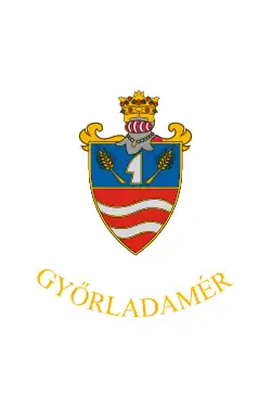 Bandeira de Győrladamér