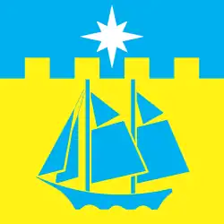 Bandeira oficial de Häädemeeste