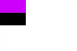 Bandeira vigente de 1791 a 1798.