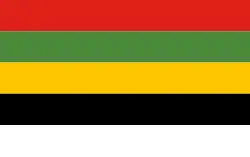 Bandeira de oficial de alto escalão, para oficiais que não sejam da marinha