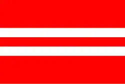 Bandeira de Hrušovany nad Jevišovkou