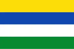 Bandeira oficial de Jericó