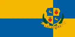 Bandeira de Lácacséke