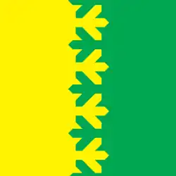 Bandeira oficial de Laekvere