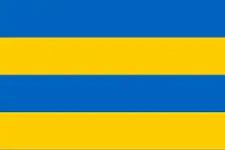 Bandeira oficial de Leeuwarden