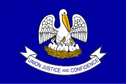Bandeira de Louisiana (1912 — 7 de maio de 2006)