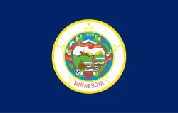 Bandeira de Minnesota (agosto de 1957 — agosto de 1983)