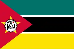 Bandeira de Moçambique (abril de 1983 - 1º de maio de 1983)