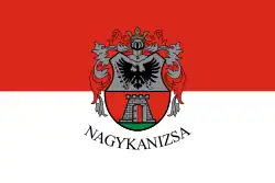 Bandeira de Nagykanizsa