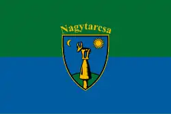 Bandeira de Nagytarcsa