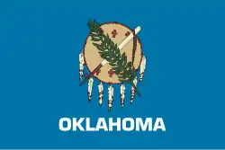 Bandeira de Oklahoma (1988 — 2006)