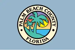 Bandeira de Condado de Palm Beach