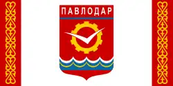 Bandeira oficial de Pavlodar