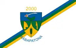 Bandeira de Rábapatona