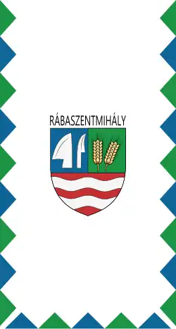 Bandeira de Rábaszentmihály