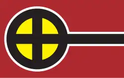 Bandeira oficial de Ridala