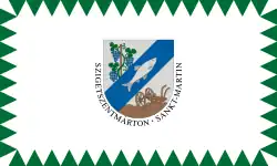 Bandeira de Szigetszentmárton